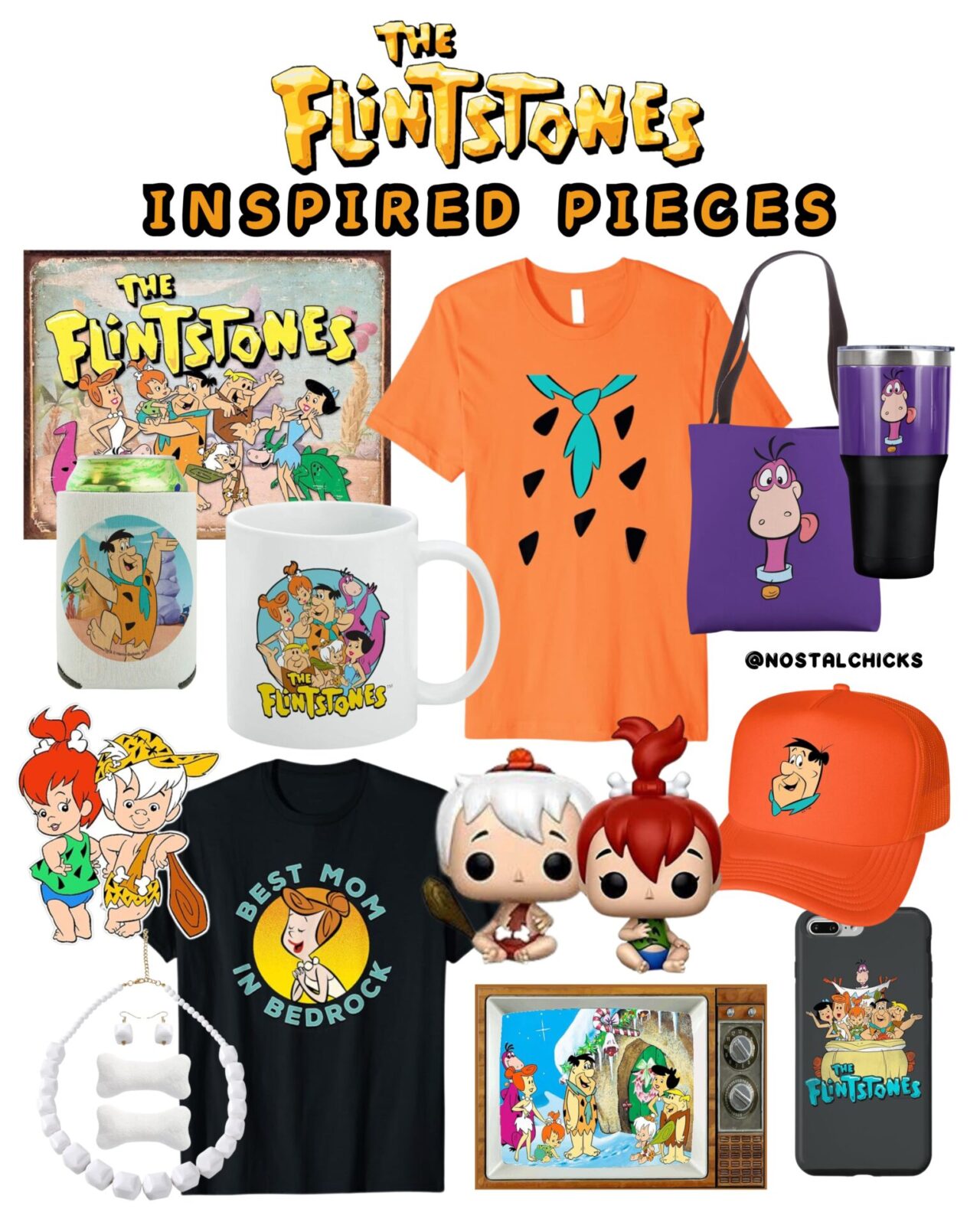 The Flintstones Inspired Pieces Nostalchicks