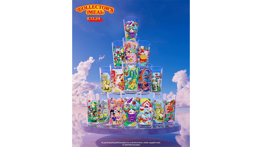 MCDONALD S LAUNCHES COLLECTOR S EDITION CUPS INSPIRED BY ICONIC