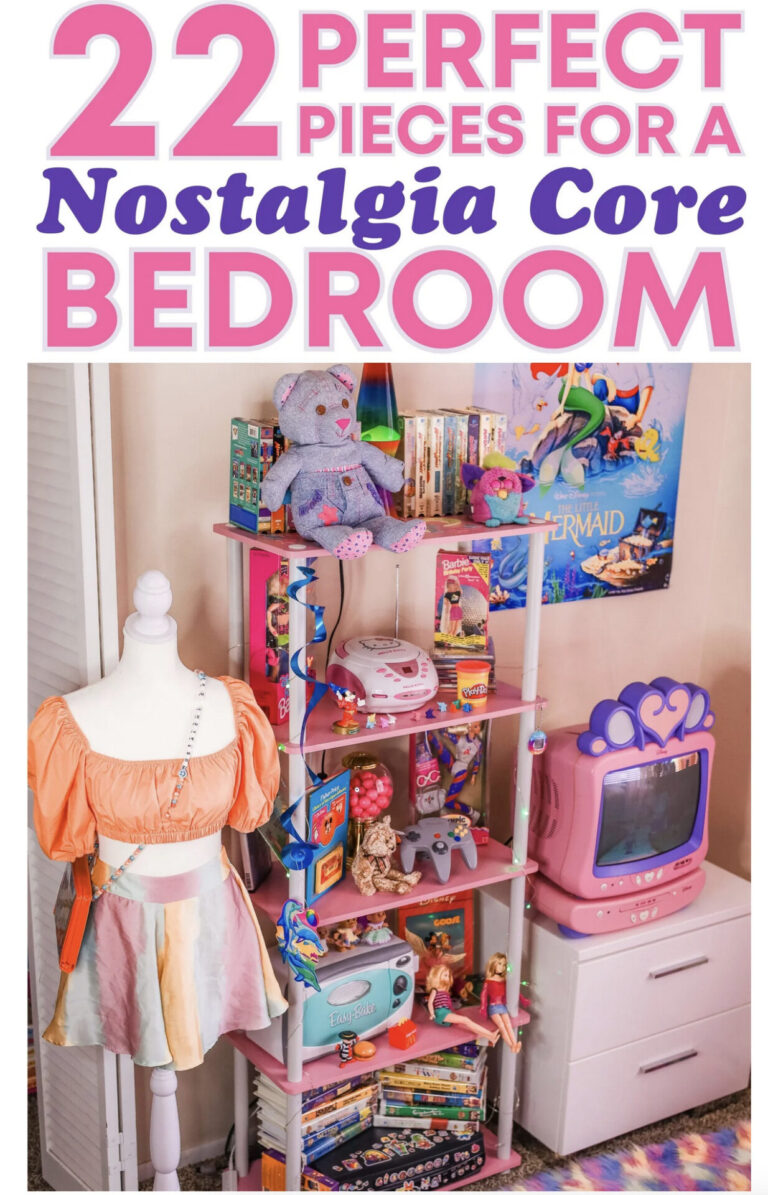 22 PERFECT PIECES FOR A NOSTALGIA CORE BEDROOM