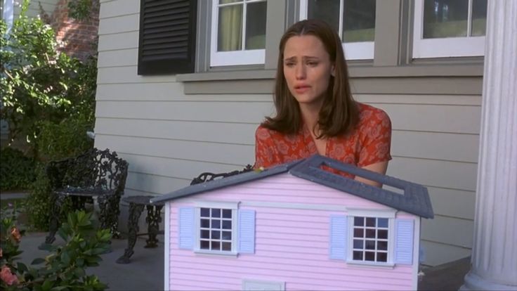 13 Going on 30' was Jennifer Garner's breakout movie. The dollhouse is  charming and very integral to the story.