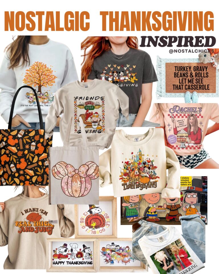 NOSTALGIC THANKSGIVING INSPIRED ITEMS