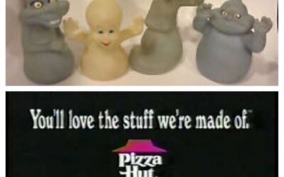 PIZZA HUT CASPER HAND PUPPETS 1995 COMMERCIAL