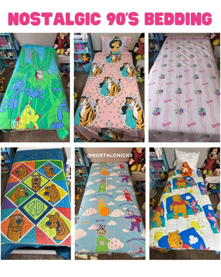 NOSTALGIC 90’S BEDDING