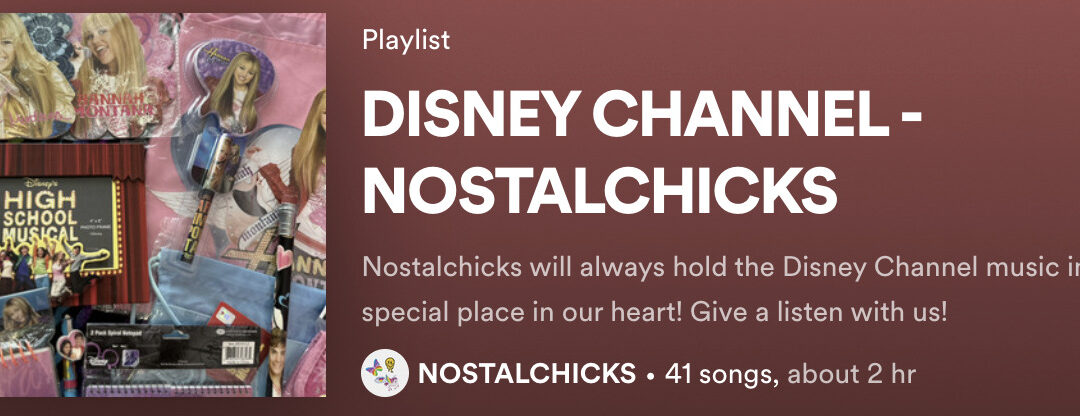 DISNEY CHANNEL PLAYLISTS