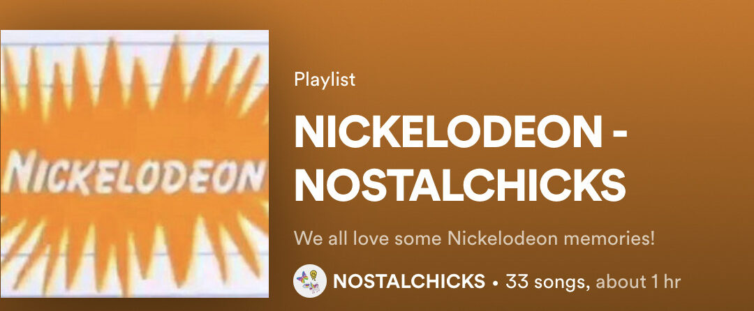 NICKELODEON PLAYLIST