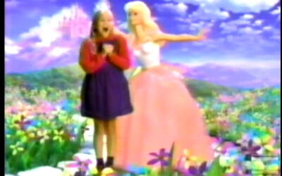 MY SIZE PRINCESS BARBIE DOLL 1995 COMMERCIAL