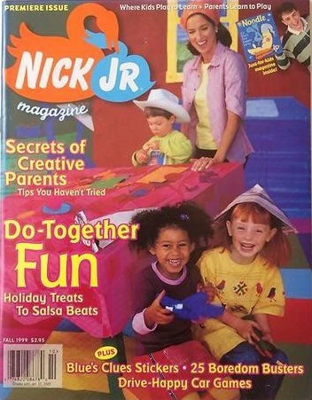 Nick_Jr_Magazine_cover_Fall_1999_Premiere_Issue