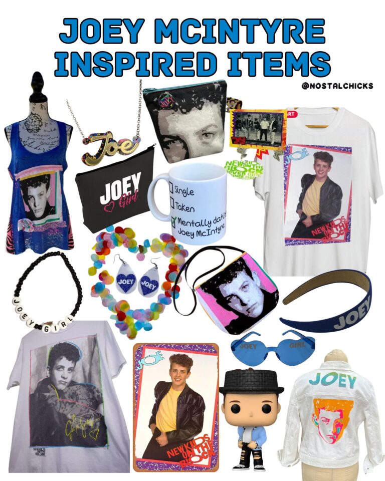 JOEY MCINTYRE INSPIRED ITEMS