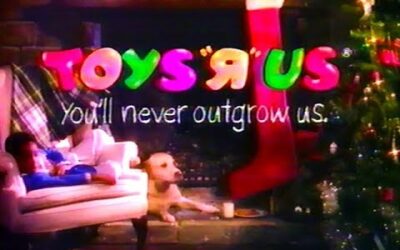 TOYS R US – YOU’LL NEVER OUTGROW US CHRISTMAS COMMERCIAL (1990’s)