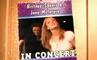 BRITNEY SPEARS AND JOEY MCINTYRE 1999 DISNEY CHANNEL CONCERT INTRO
