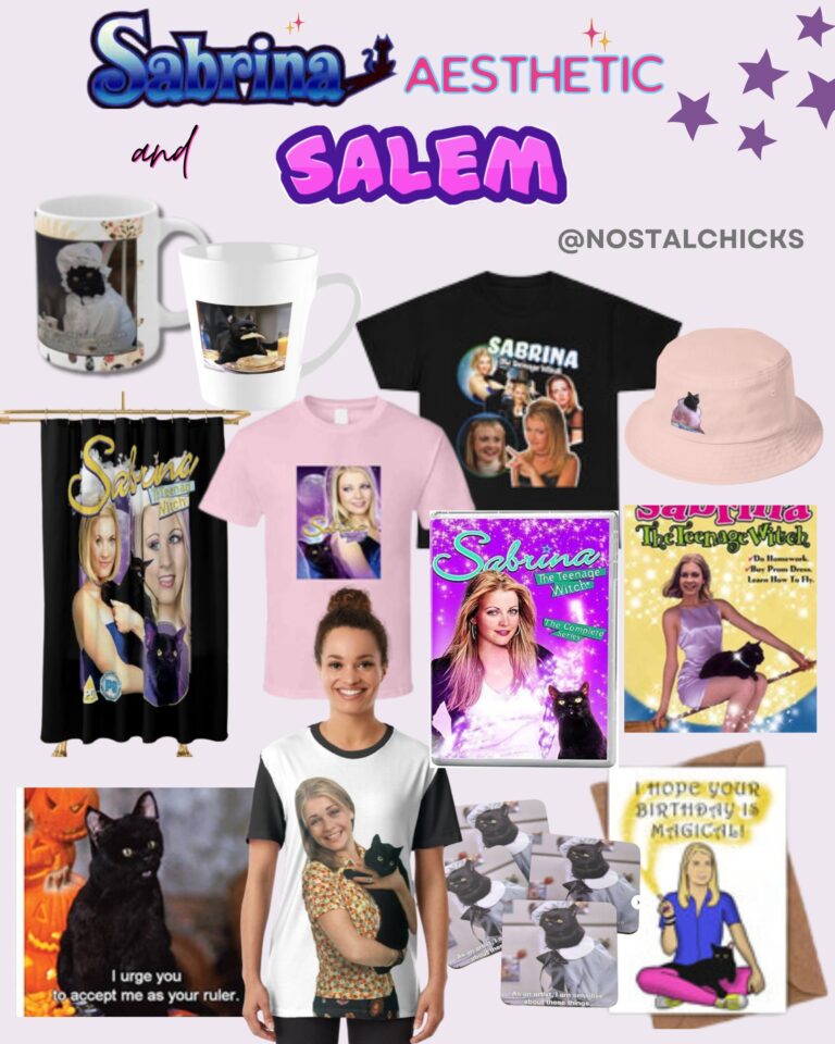 12 SABRINA THE TEENAGE WITCH AND SALEM INSPIRED ITEMS