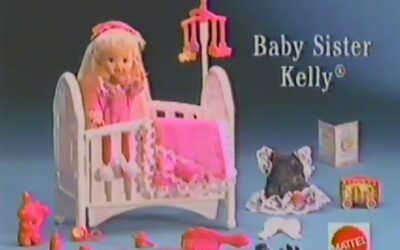 “BARBIE BABY SISTER KELLY TOY DOLL” 1995 COMMERCIAL