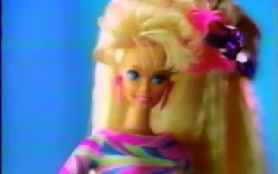 1992 “TOTALLY HAIR BARBIE” DOLL – MATTEL COMMERCIAL