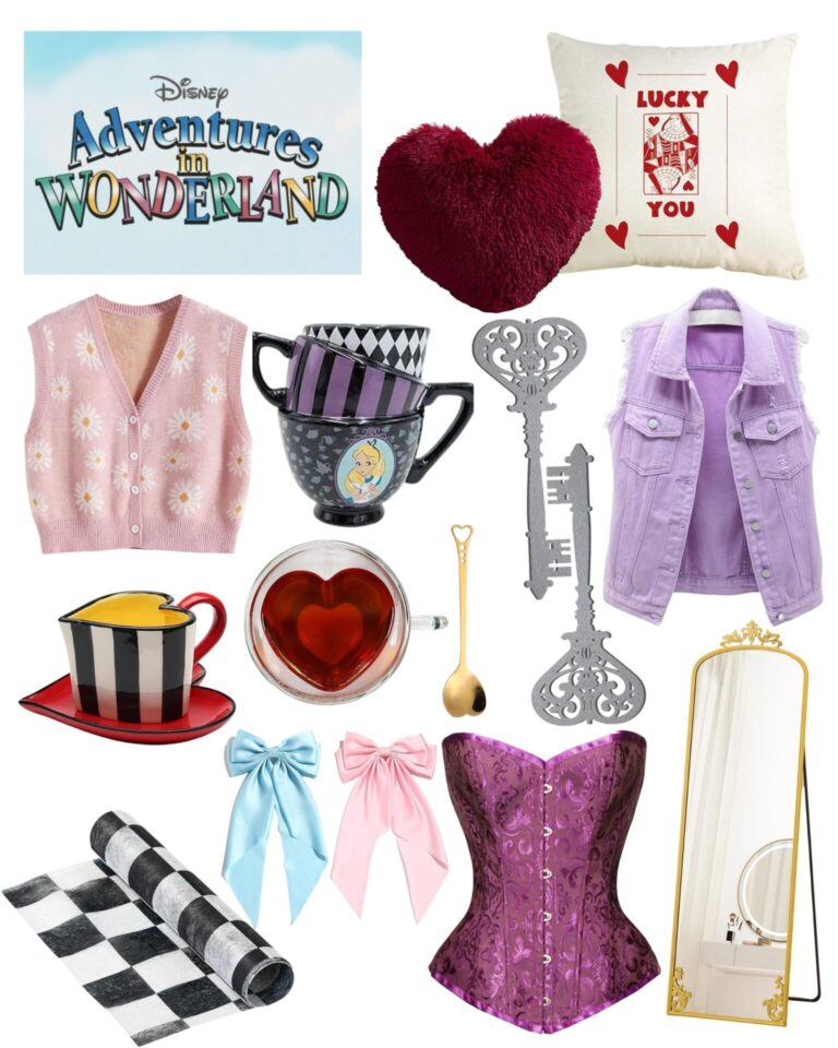 ADVENTURES IN WONDERLAND INSPIRED ITEMS