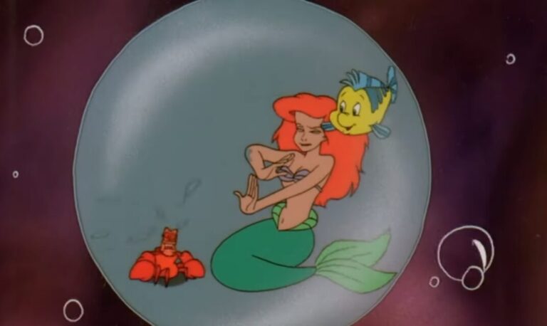 THE LITTLE MERMAID TV SERIES – “URSULA FAIRY CRAB MOTHER” SCENE