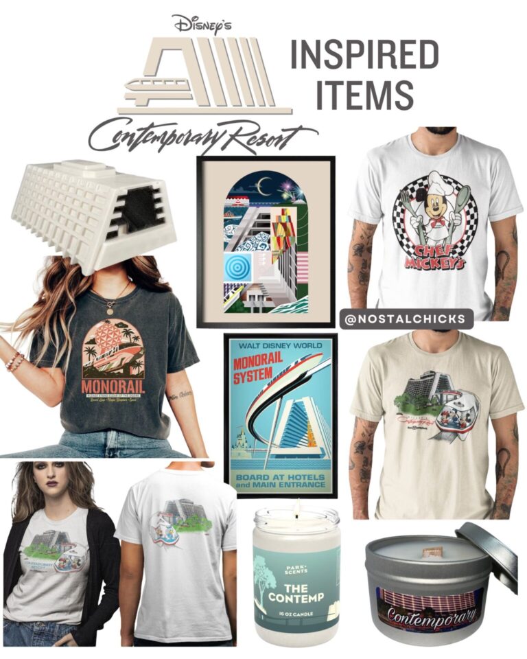 DISNEY’S CONTEMPORARY RESORT INSPIRED ITEMS