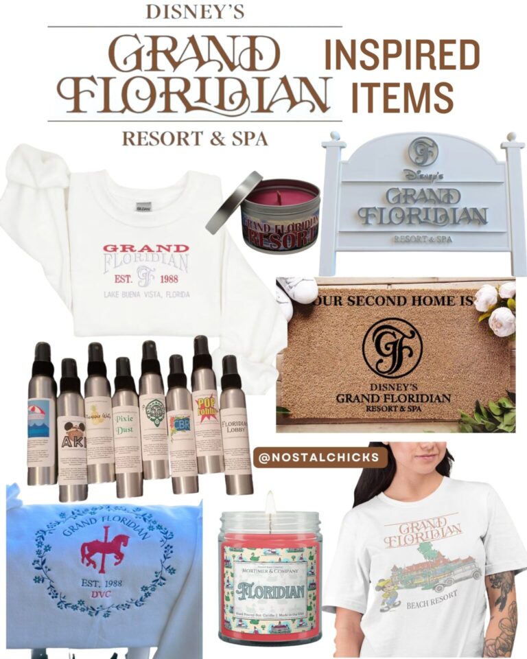 GRAND FLORIDIAN RESORT INSPIRED ITEMS