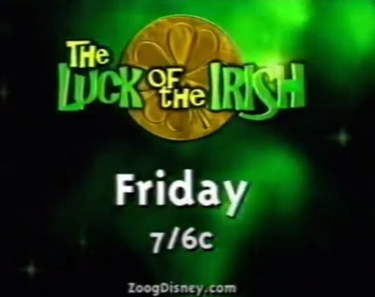 ZOOG DISNEY – THE LUCK OF THE IRISH MOVIE PROMO