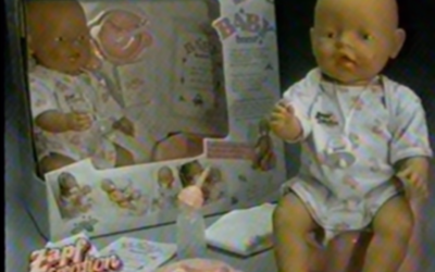 ZAPF CREATION BABY BORN DOLL SET(1999)