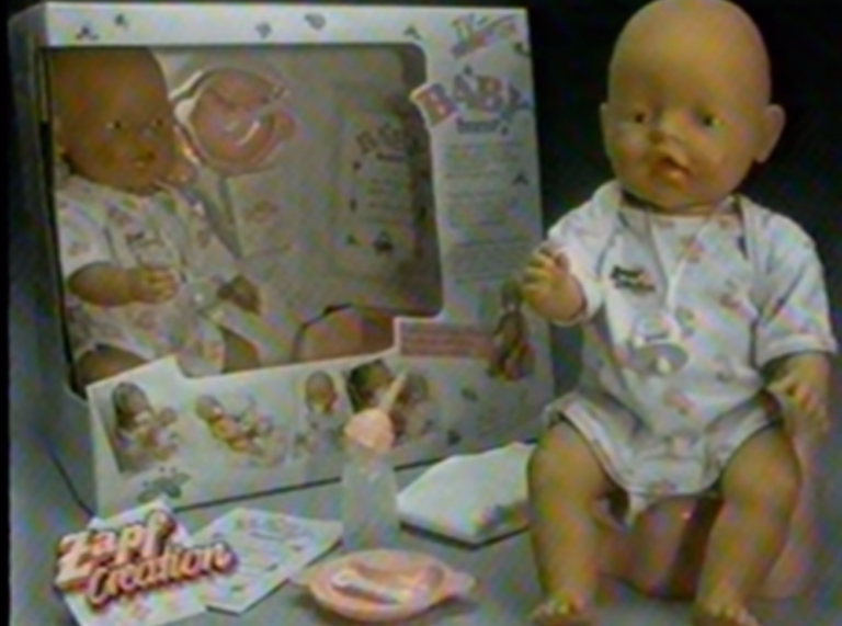 ZAPF CREATION BABY BORN DOLL SET(1999)