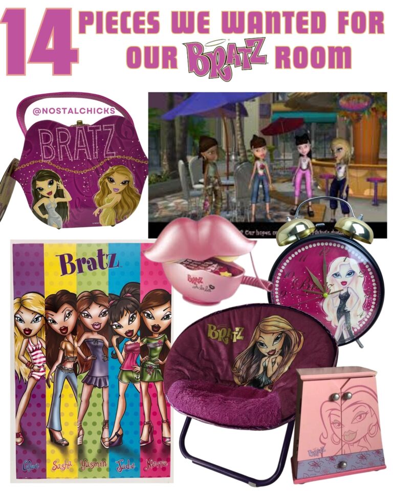 14 PIECES WE WANTED FOR OUR BRATZ ROOM