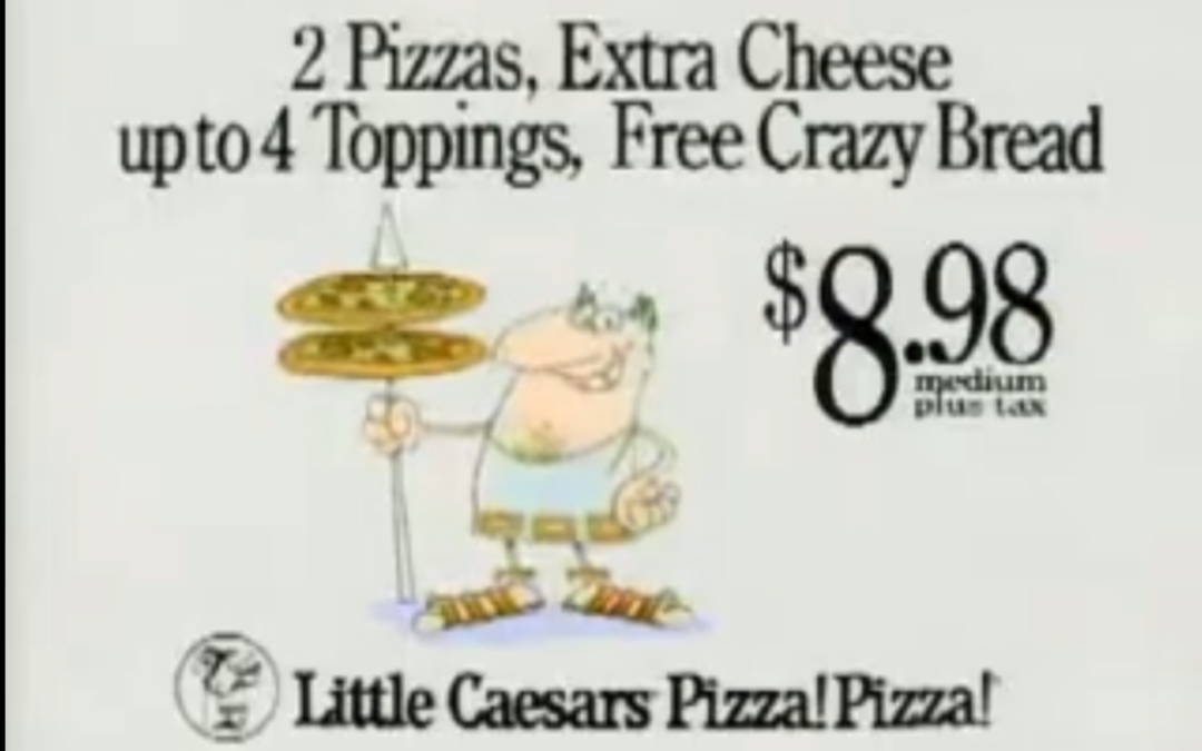 1991 LITTLE CEASARS – CHEESER CHEESER COMMERCIAL