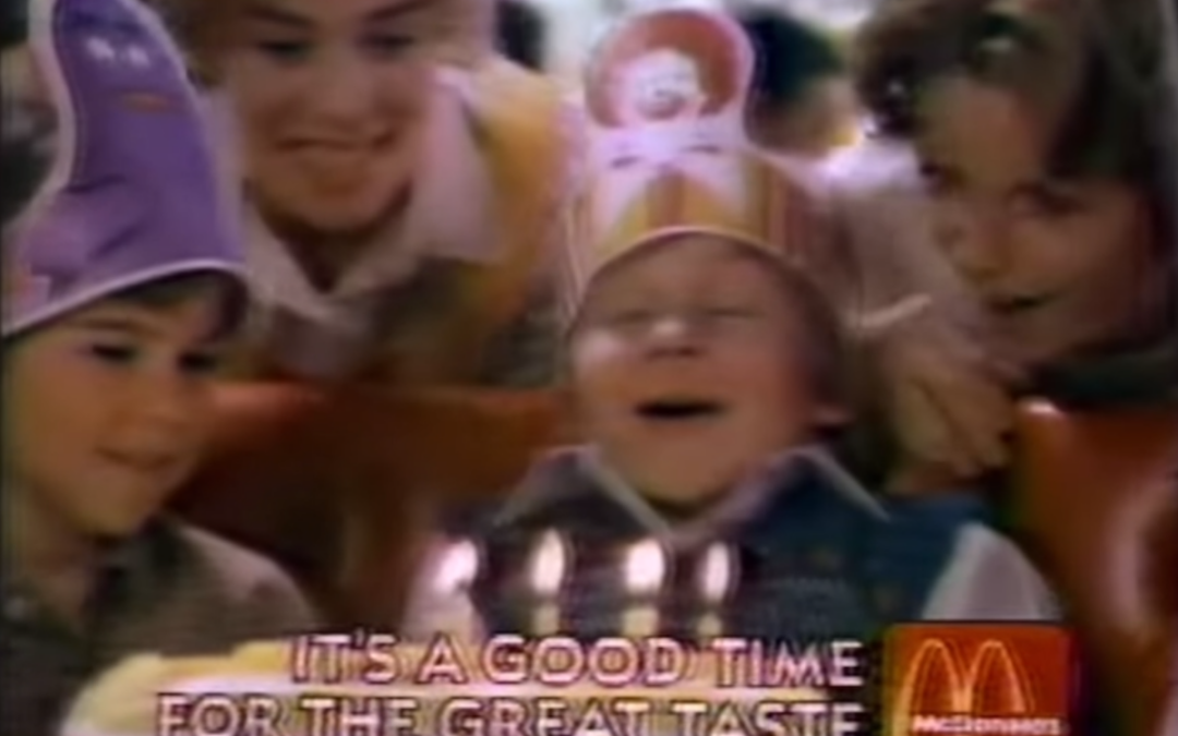 MCDONALD’S BIRTHDAY PARTY IN 1984