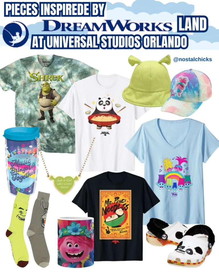 PIECES INSPIRED BY DREAMWORKS LAND AT UNIVERSAL STUDIOS ORLANDO