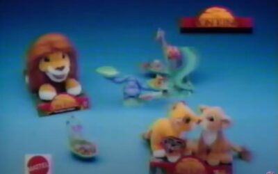 90’S DISNEY’S THE LION KING JUNGLE FRIENDS TOY COLLECTION COMMERCIAL