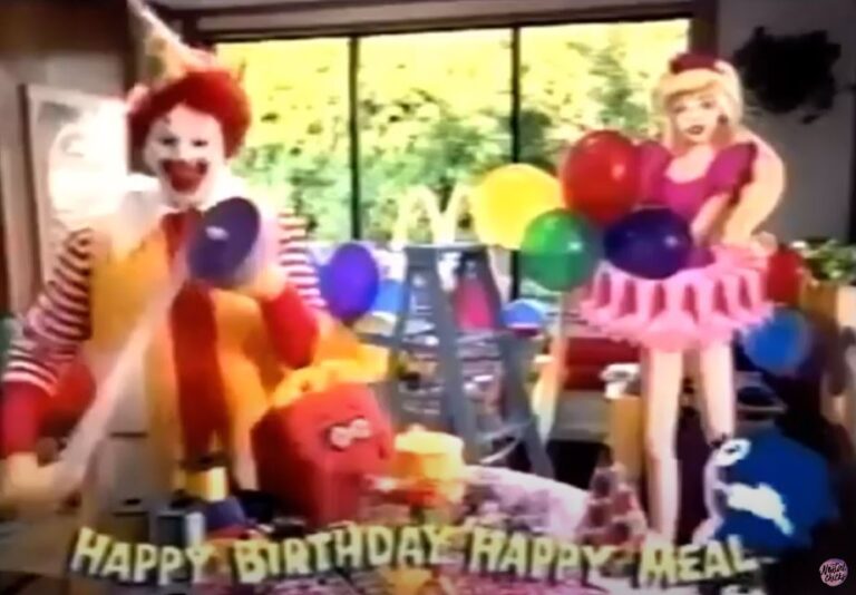 90’s McDONALD’S HAPPY BIRTHDAY HAPPY MEAL COMMERCIAL