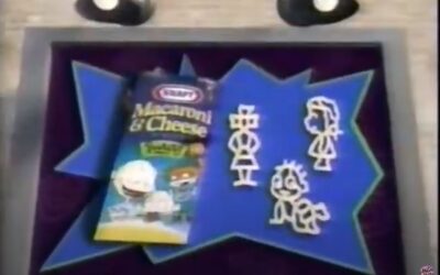 90’S KRAFT MACARONI & CHEESE RUGRATS SHAPES PROMO COMMERCIAL