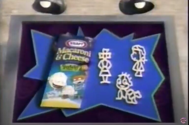 90’S KRAFT MACARONI & CHEESE RUGRATS SHAPES PROMO COMMERCIAL