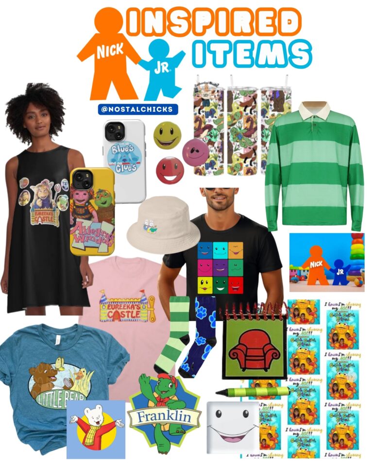 NICK JR INSPIRED ITEMS