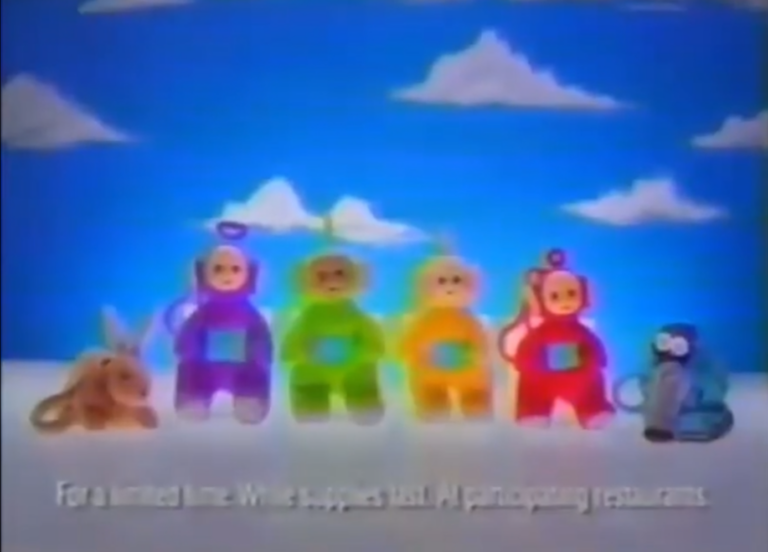 BURGER KING TELETUBBIES COMMERCIAL (1999)