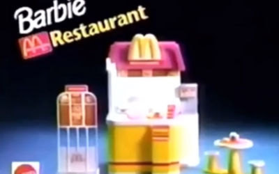 1994 BARBIE MCDONALD’S RESTAURANT PLAYSET COMMERCIAL