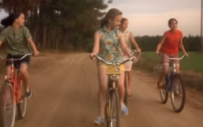 THE BICYCLE SCENE FROM “NOW AND THEN”