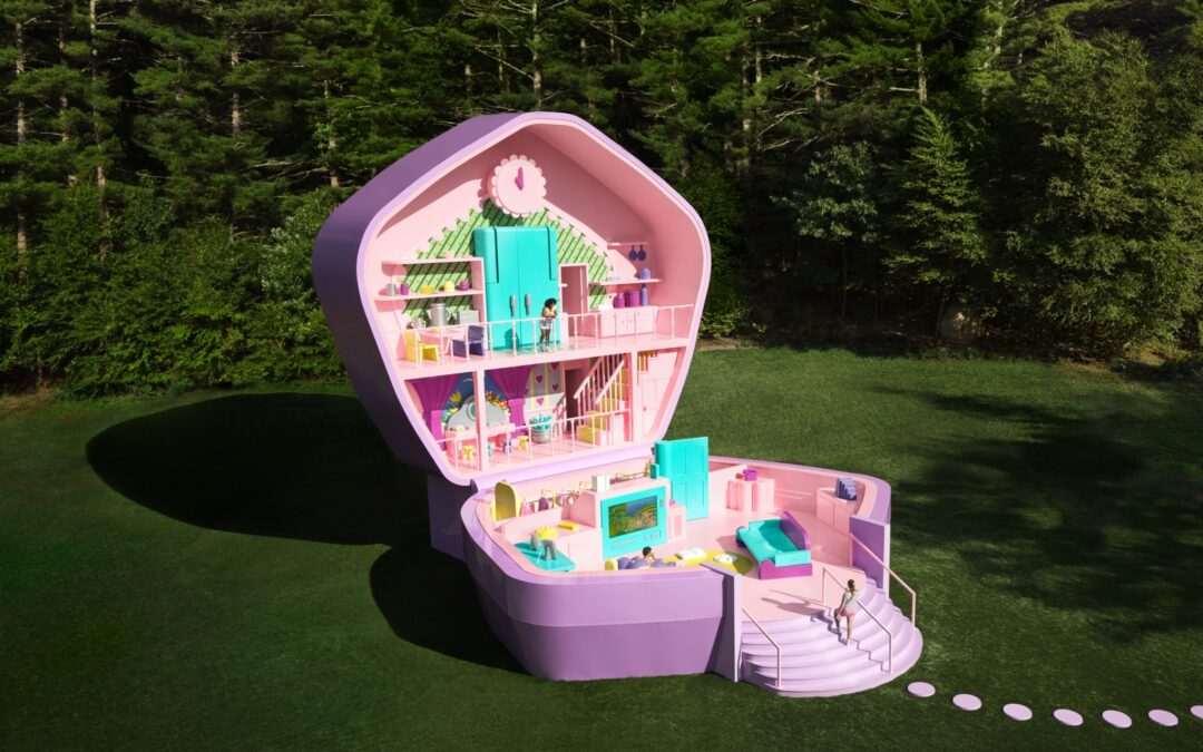 POLLY POCKET’S ’90S-ERA COMPACT IS NOW LIFE-SIZED