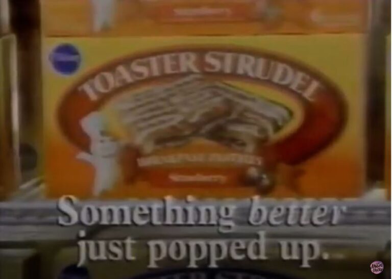 90’S PILLSBURY TOASTER STRUDEL COMMERCIAL