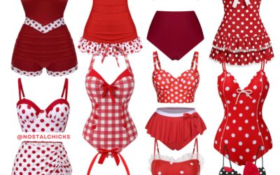 RETRO INSPIRED SWIMSUITS