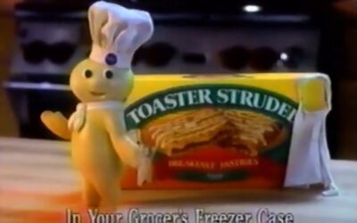 90’S PILLSBURY TOASTER STRUDEL BREAKFAST PASTRY COMMERCIAL