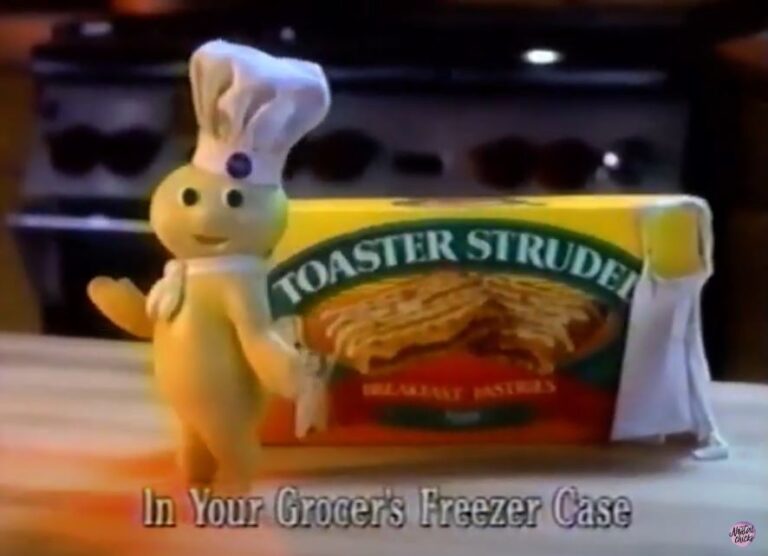 90’S PILLSBURY TOASTER STRUDEL BREAKFAST PASTRY COMMERCIAL