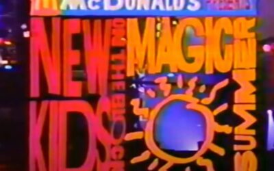 McDONALD’s SPONSORS NEWS KIDS ON THE BLOCK MAGIC SUMMER TOUR – 90’s COMMERCIAL