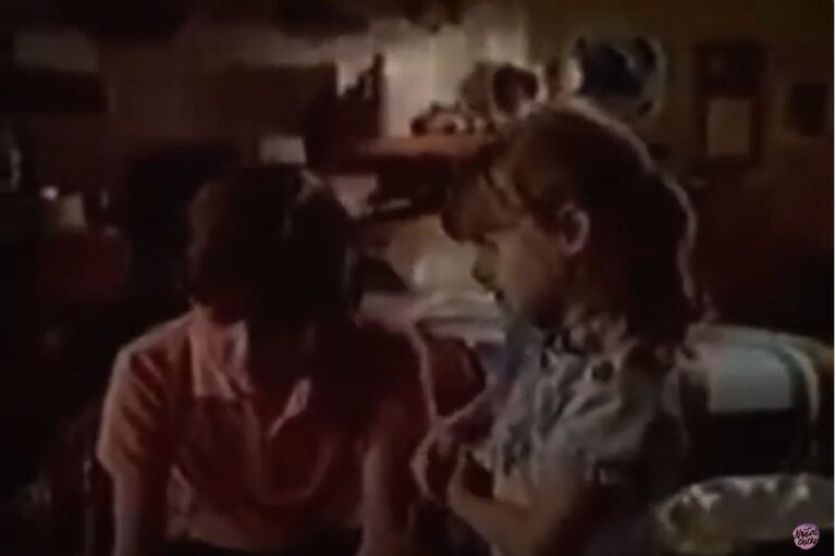 ANDREA BARBER AND HENRY THOMAS IN AN 80’s INTELLIVISION GAME COMMERCIAL