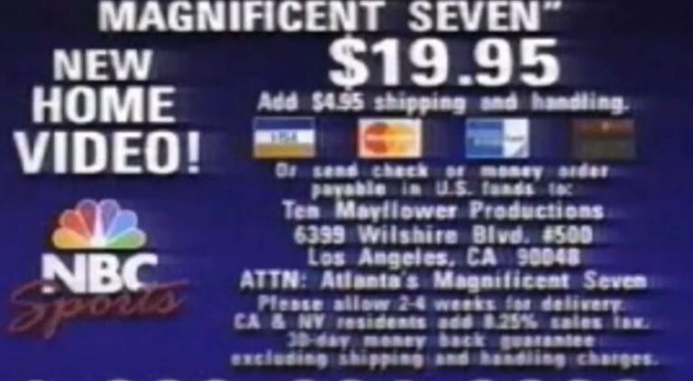 90’s ATLANTA’S MAGNIFICENT 7 GYMNASTICS VHS PROMO