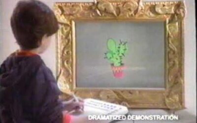 1991 VTECH VIDEO PAINTER COMMERCIAL