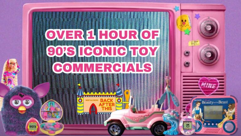 BACK AFTER THIS: OVER 1 HOUR OF 90’S ICONIC TOY COMMERCIALS