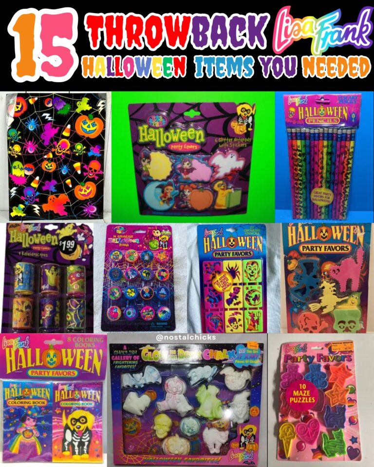 15 THROWBACK LISA FRANK HALLOWEEN ITEMS YOU NEEDED