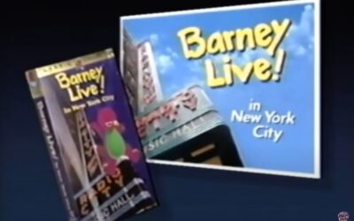 BARNEY LIVE IN NEW YORK CITY VHS PROMO FOOTAGE