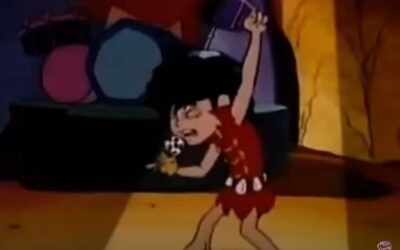 FLINTSTONES KIDS – MICHAEL JACKSTONE “BEAT IT” SCENE