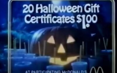 90’s McDONDALS HALLOWEEN GIFT CERTIFICATE COMMERCIAL